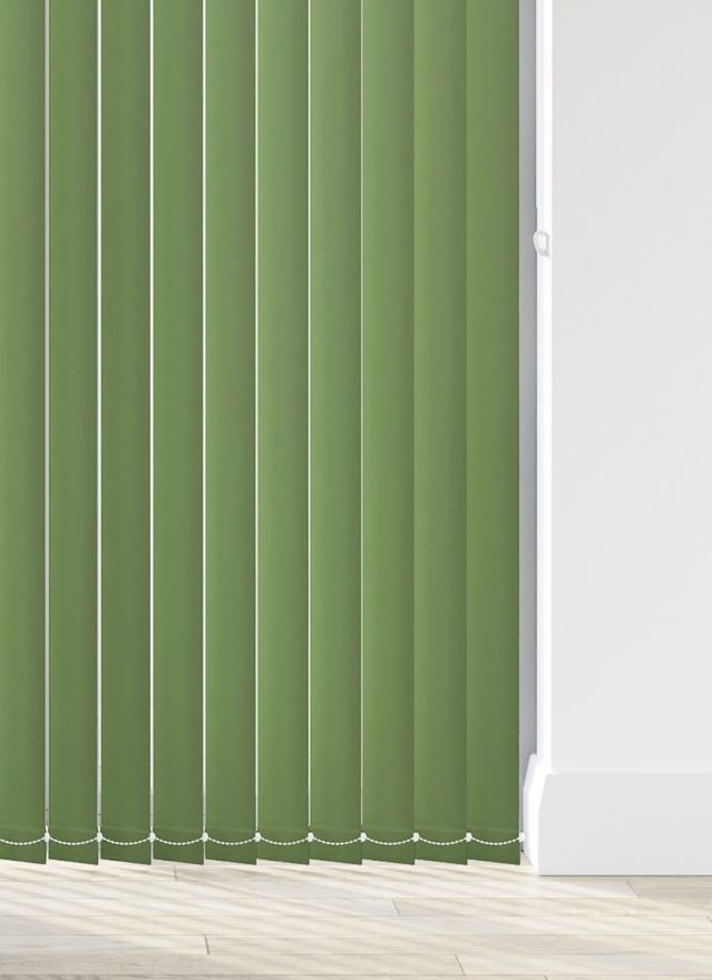 Bella Pear Green Vertical Blind