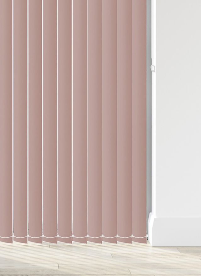 Bella Rose Gold Vertical Blind