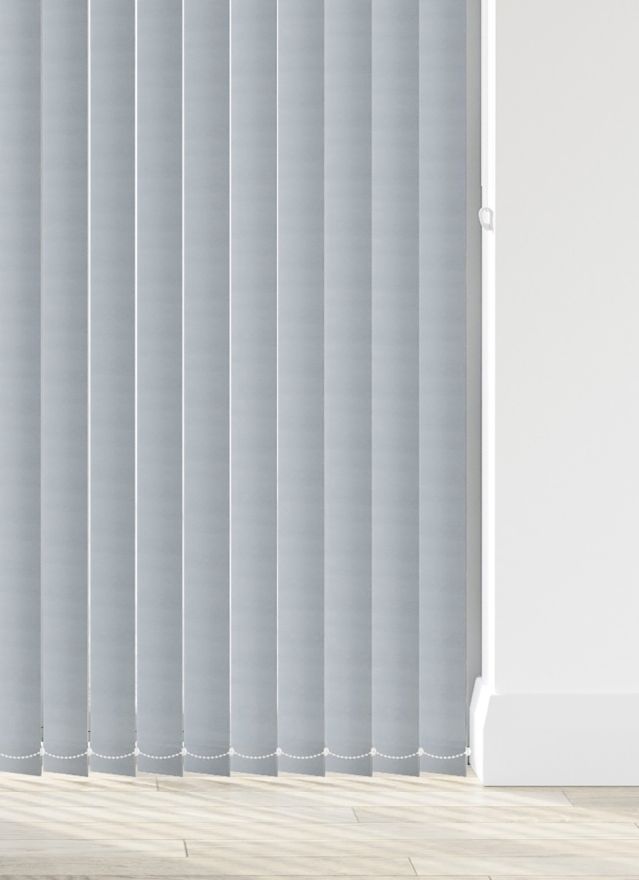 Devon Pigeon Blue Vertical Blind