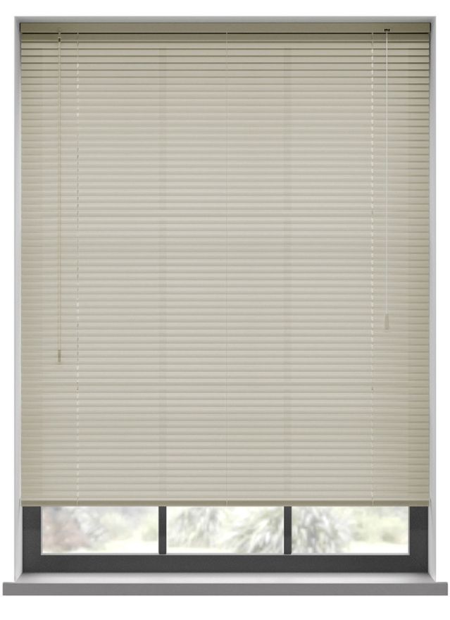 25mm Filtra Cream Aluminium Blind