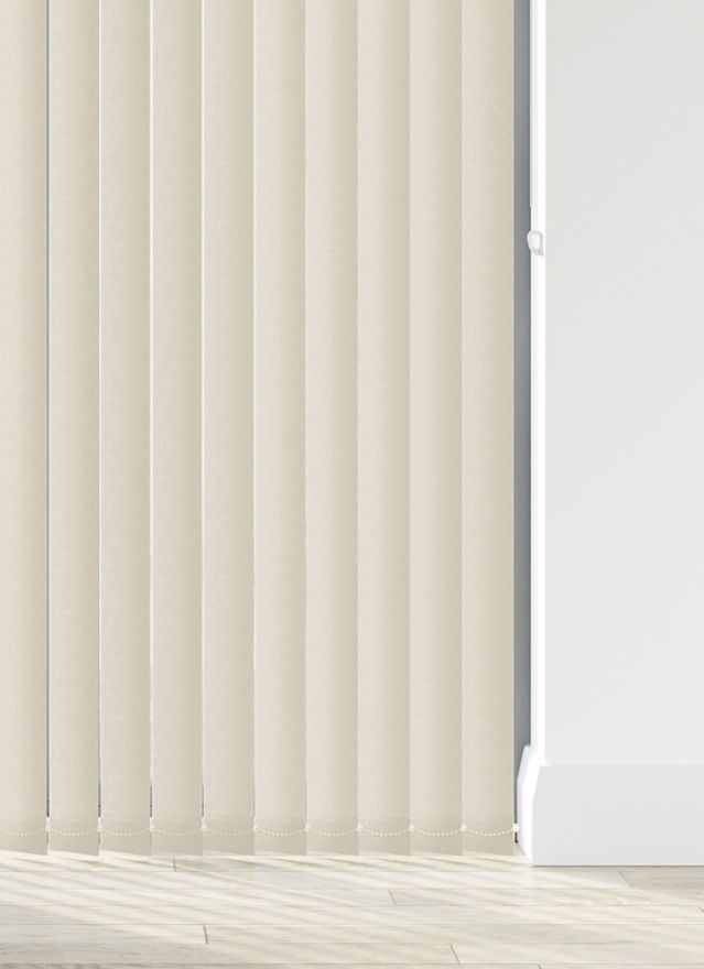 Fleur Linen Vertical Blind