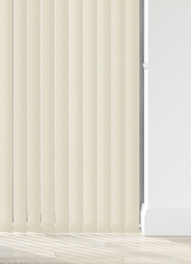 Fleur Vanilla Vertical Blind