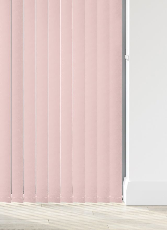 Glimpse Blush Vertical Blind