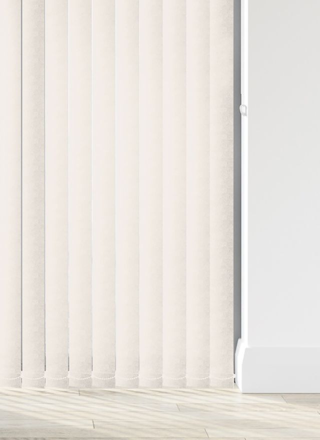 Glimpse Oyster Vertical Blind