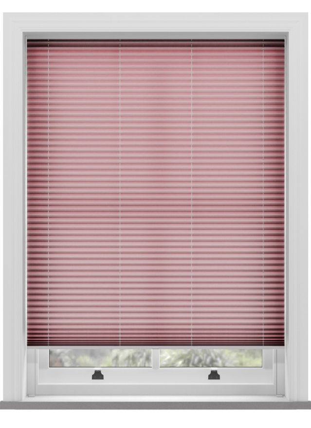 Hypno Red Pleated Blind