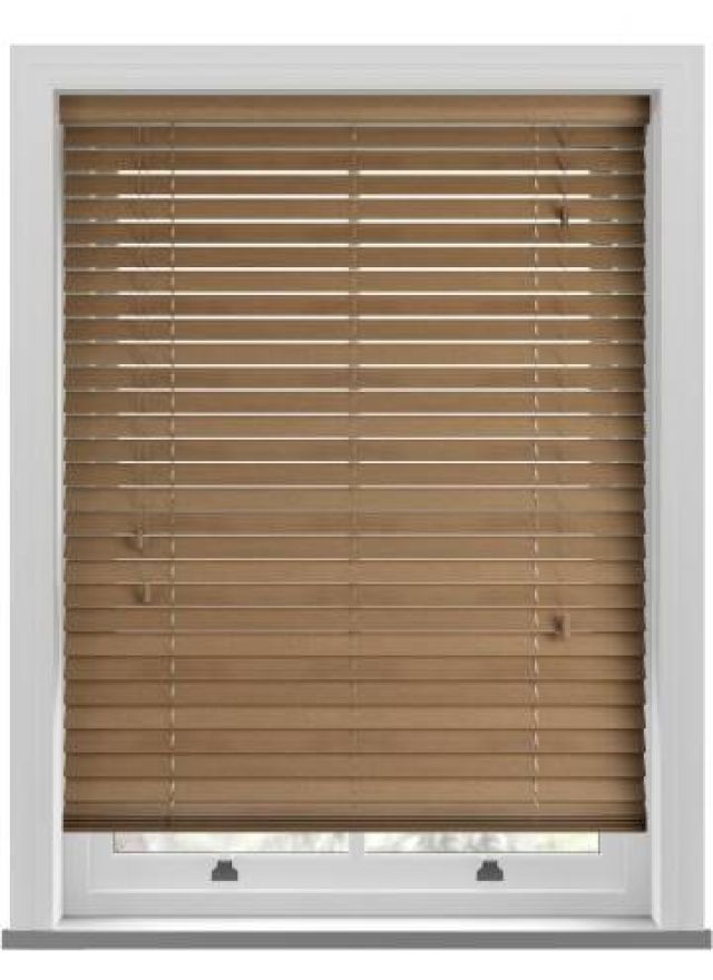 Oak Premium Faux Wood Blind