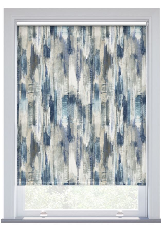 Harlequin Estrato, Denim/Nude/Sky Blackout Roller Blind