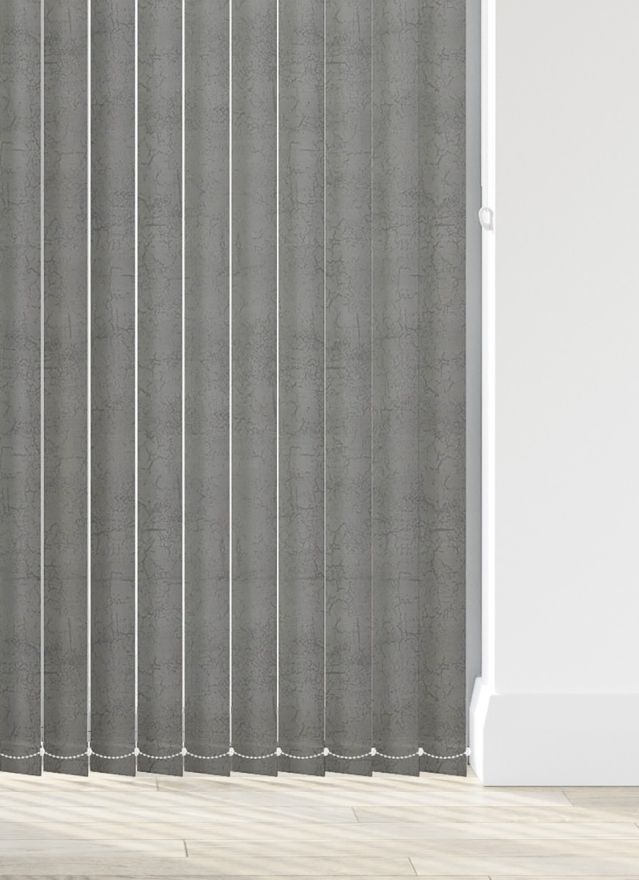 Metz Ash Grey Vertical Blind