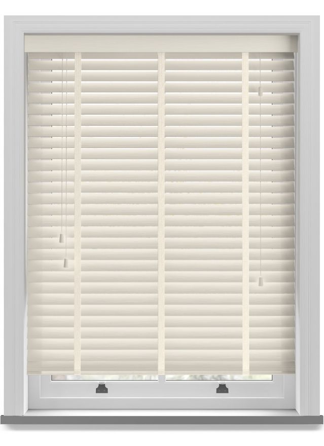 Mirage Grained Taped Faux Wood Blind