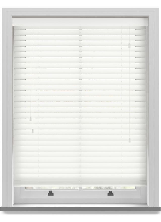 Premium Soft White Basswood Blind