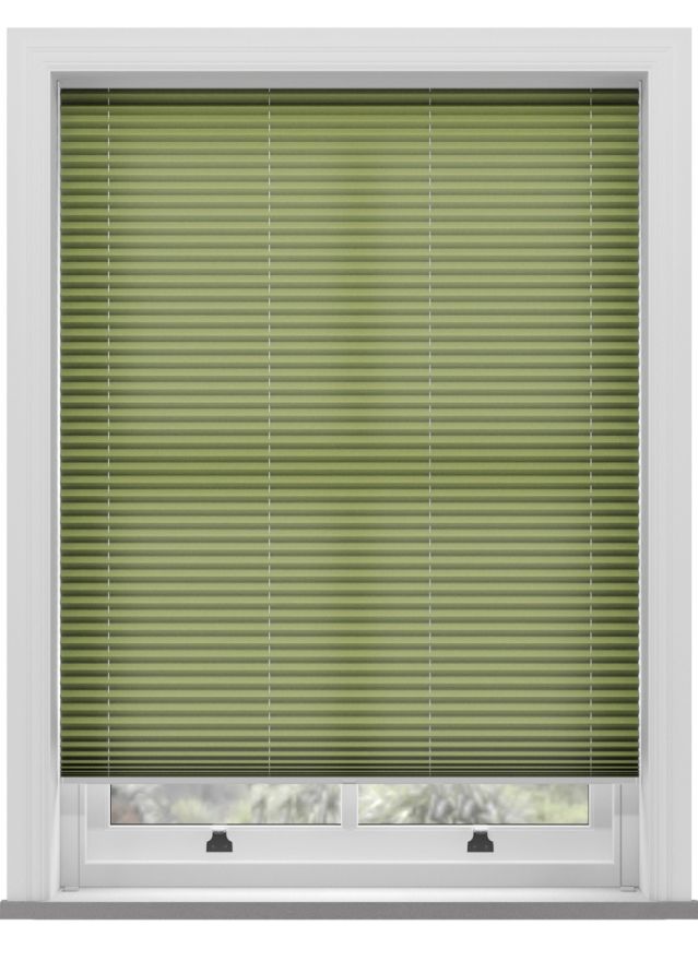 Scandi Olive Pleated Blind