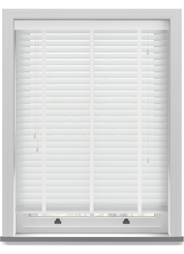 Serene Taped Faux Wood Blind