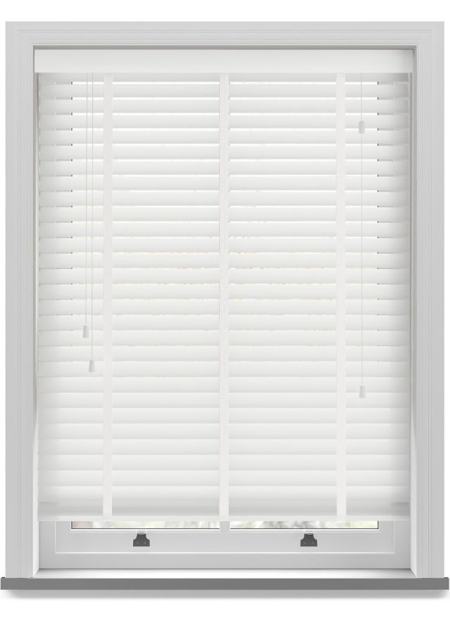 True Taped Faux Wood Blind