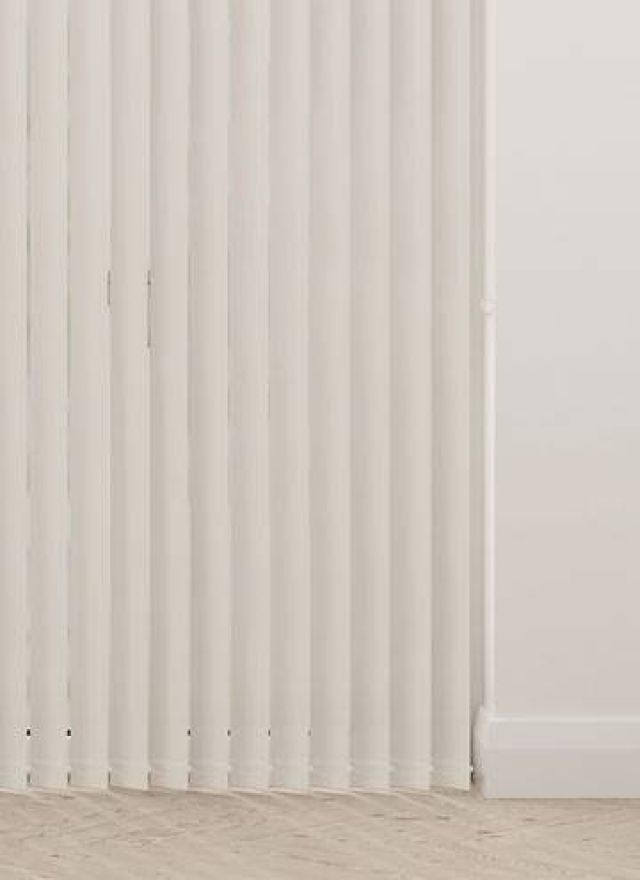 Bella Ivory Off-White Vertical Blind