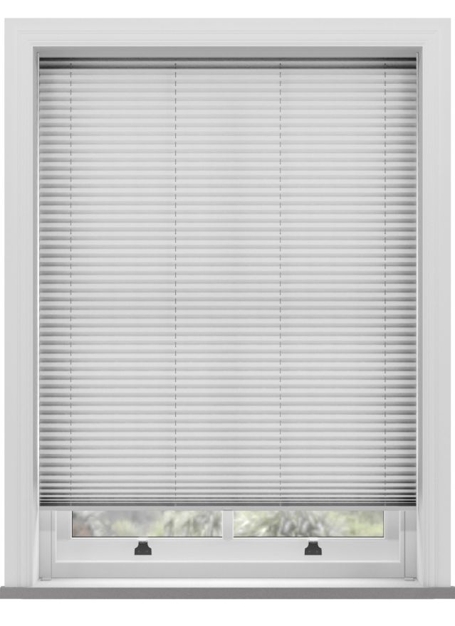 Akona White Pleated Blind