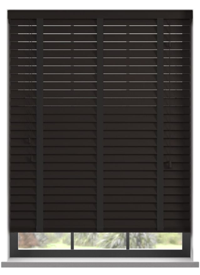 Premium Zaya Taped Bamboo Blind