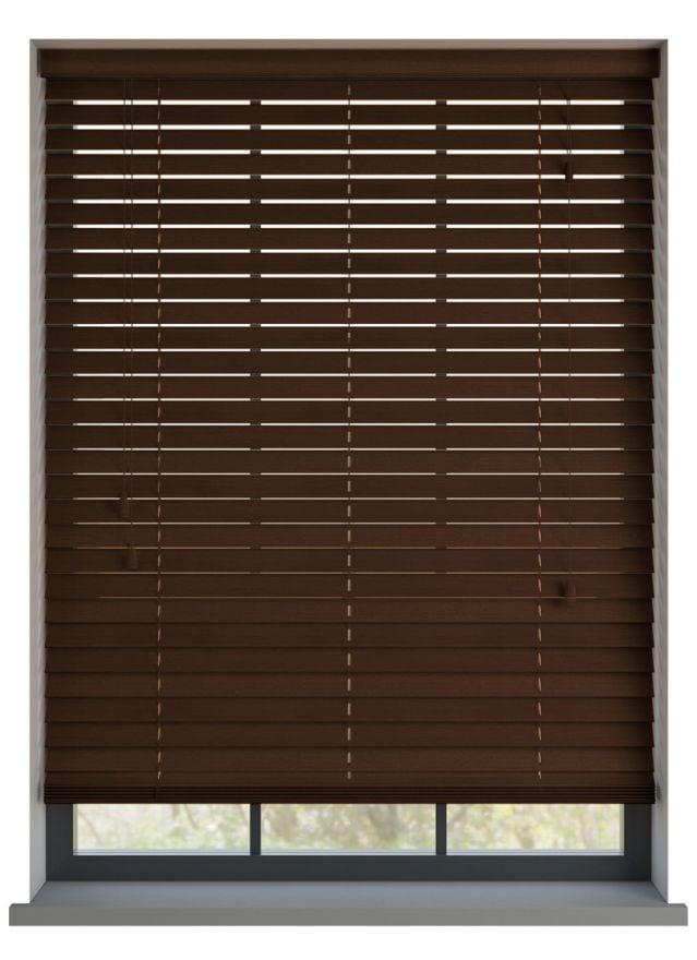 Premium Walnut Basswood Blind