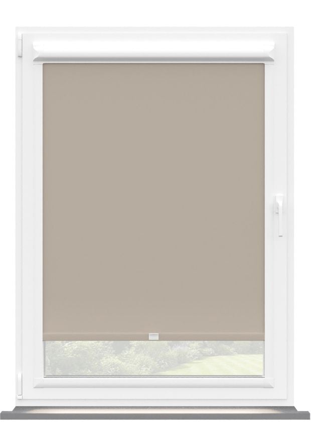 Ecru Blackout Perfect Fit Roller Blind
