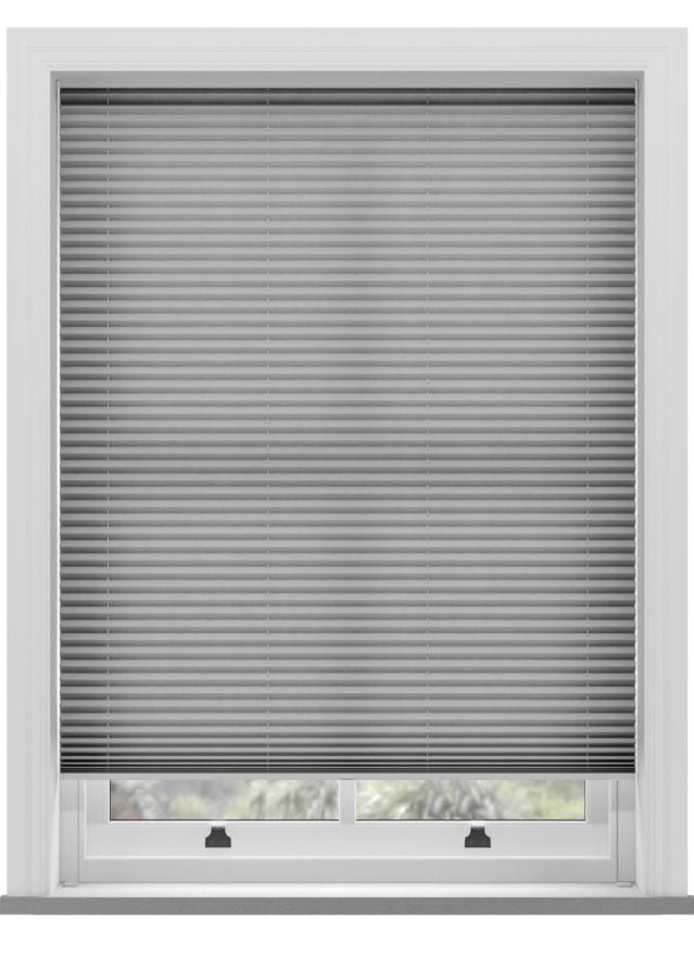 Bahama Soft Grey Pleated Blind