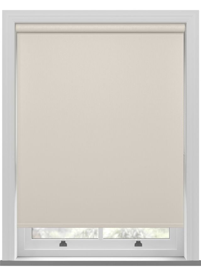 Soft Beige Blackout Roller Blind