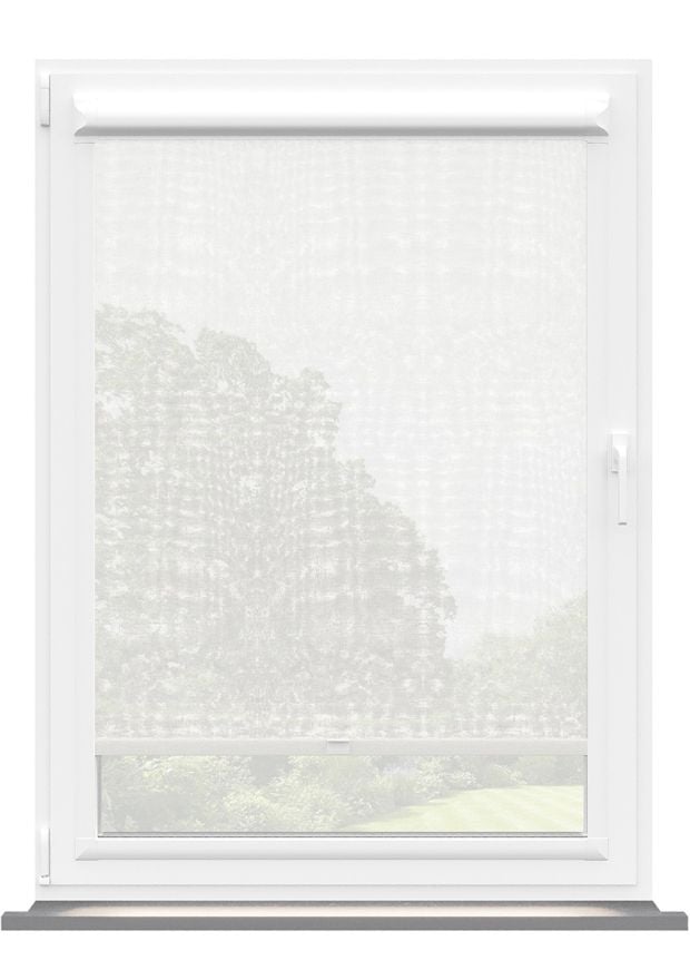 Sheer Soft White Perfect Fit Roller Blind