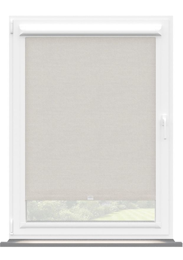 Oatmeal Woven Perfect Fit Roller Blind