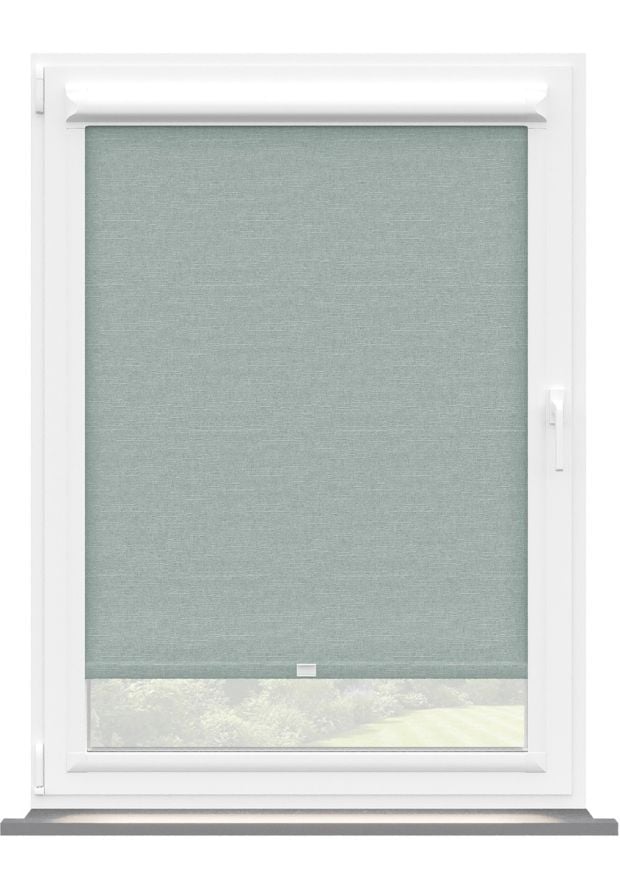 Pale Denim Linen Touch Perfect Fit Roller Blind
