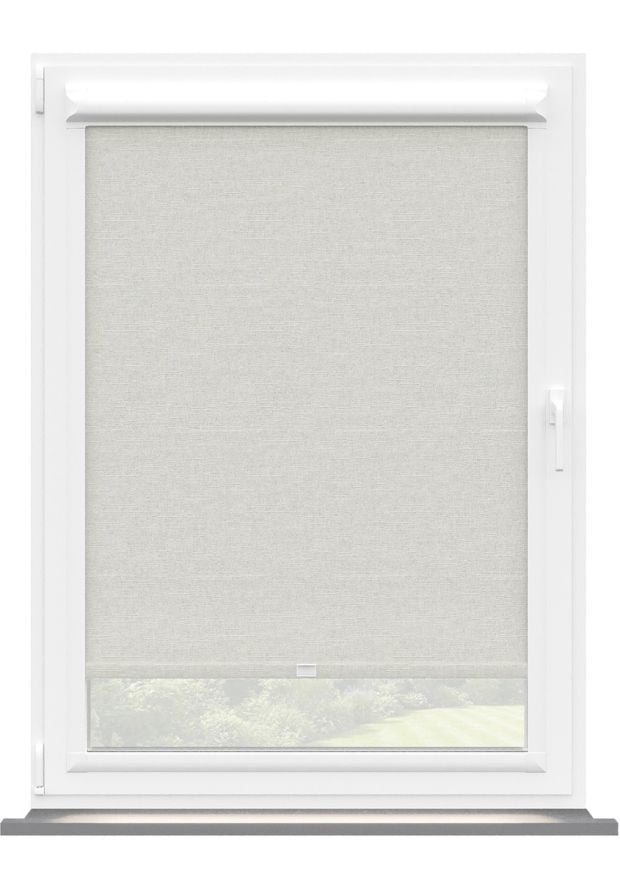 Cloud Grey Linen Touch Perfect Fit Roller Blind