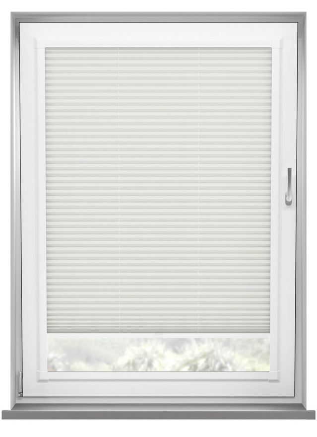 Mako White Cotton Perfect Fit Blind
