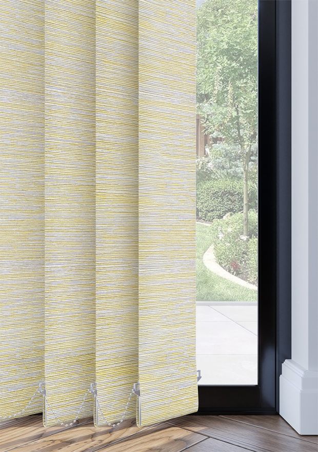 Sunrise Marbled Weave Vertical Blind