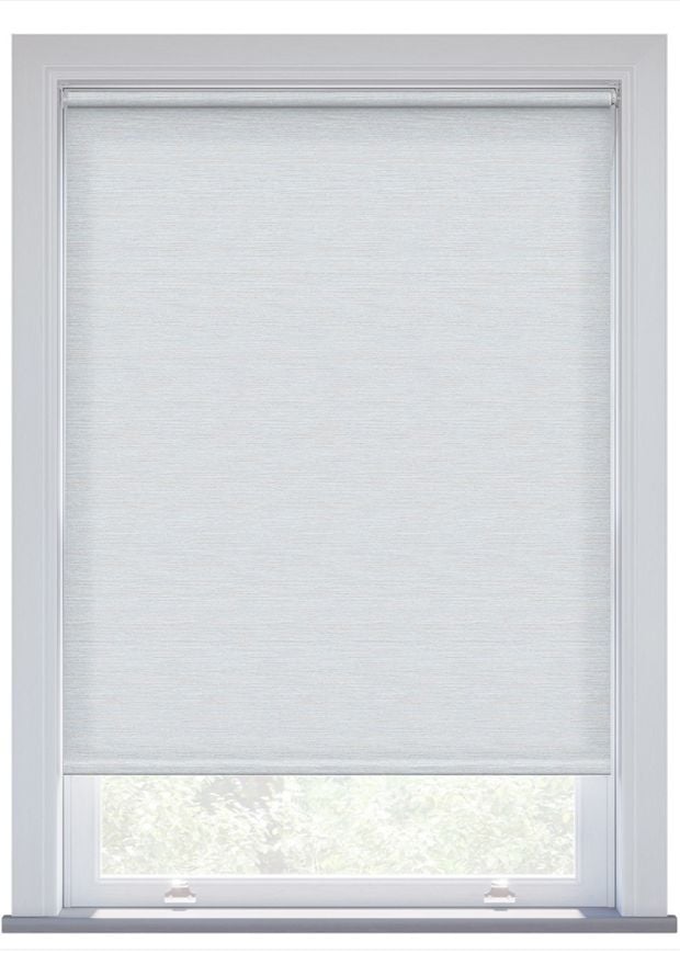 Sky Marbled Weave Electric Roller Blind