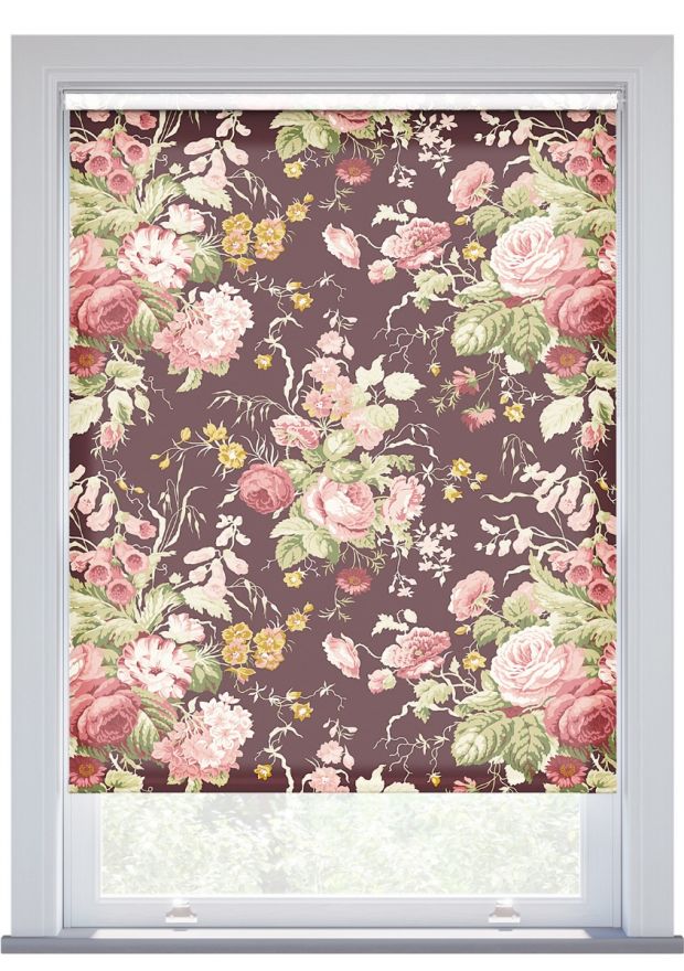 JL x Sanderson Stapleton Park, Mulberry Chamomile Roller Blind