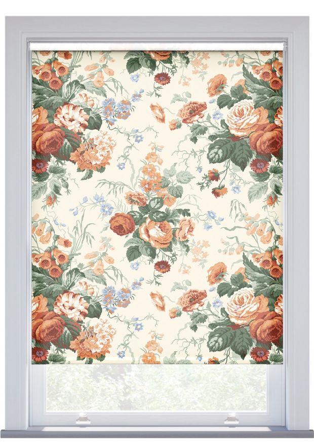 JL x Sanderson Stapleton Park, Parchment Chamomile Roller Blind