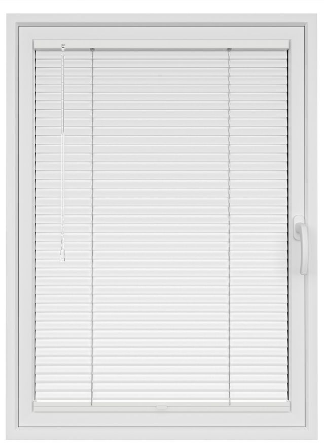 Classic White StickFitLite Aluminium Blind