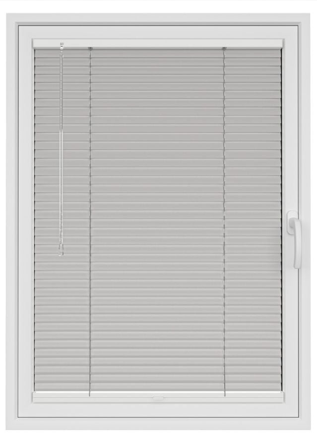 25mm Matt White Stick Fit Blind