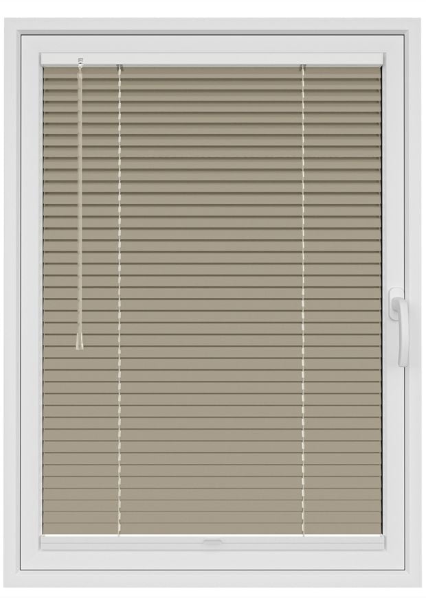 Brushed Gold Stick On Aluminium Blind