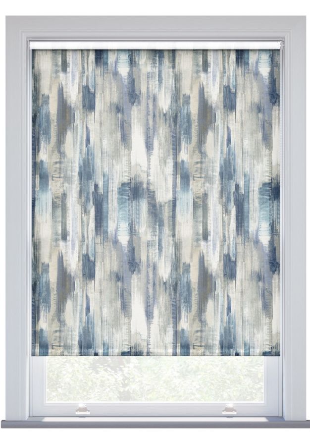 Harlequin Estrato, Denim/Nude/Sky Roller Blind