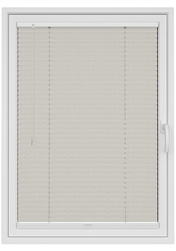 Ivory Clip On Aluminium Blind