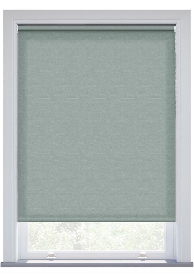 Pale Denim Linen Touch Twist Fit Roller Blind