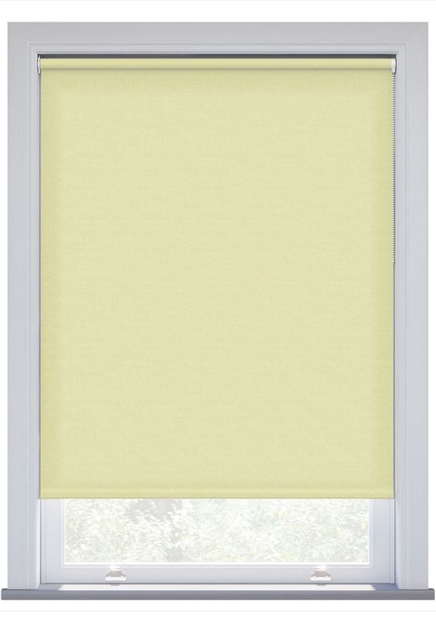 Buttercream Linen Touch Twist Fit Roller Blind