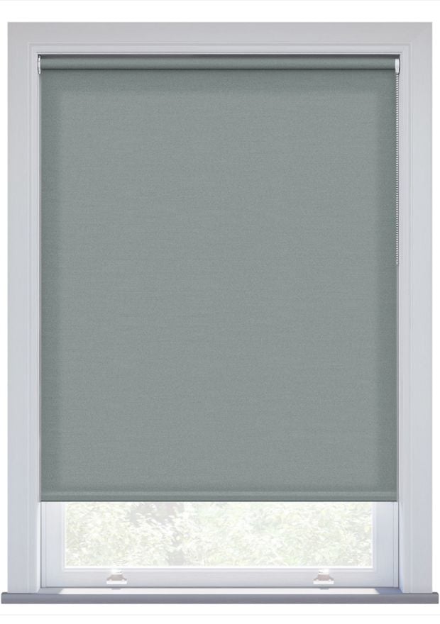 Ocean Mist Twill Twist Fit Roller Blind