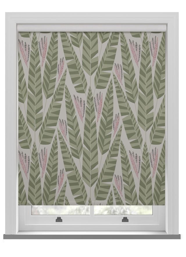 Miss Print Jungle Palm Roller Blind