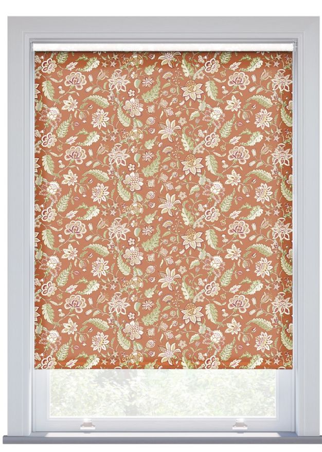 JL x Sanderson Newnham Courtney, Paprika Sage Roller Blind