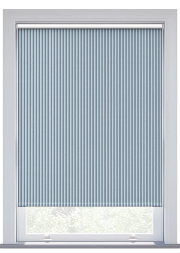 JL x Sanderson Pinetum Blackout, Cornflower Blue Roller Blind