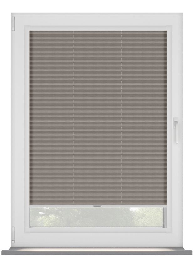 Nutmeg Textured Perfect Fit Pleated Blind