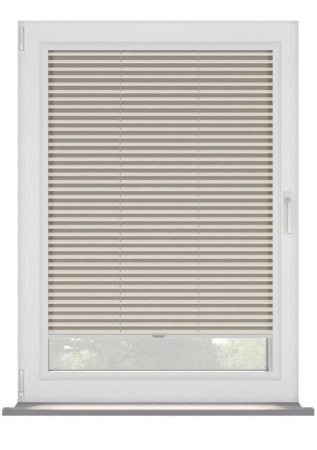 Sand Textured Perfect Fit Pleated Blind