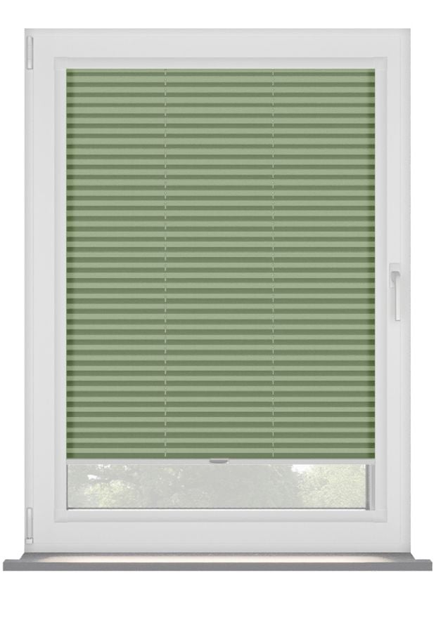 Grass Cotton Touch Perfect Fit Pleated Blind