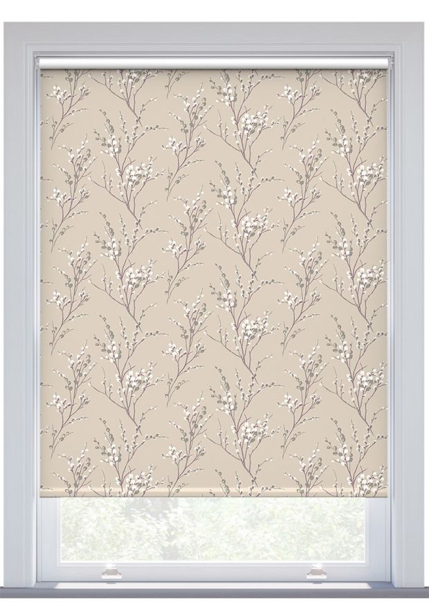 Laura Ashley Pussy Willow Natural Roller Blind