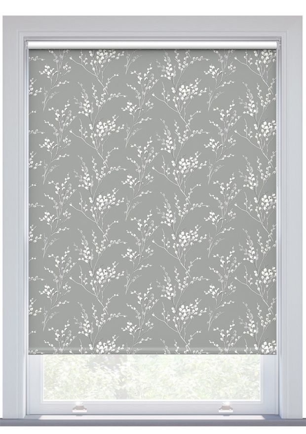 Laura Ashley Pussy Willow Steel Roller Blind 