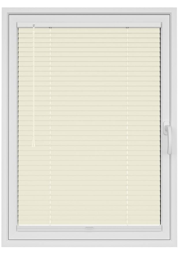 Paper White Stick On Aluminium Blind